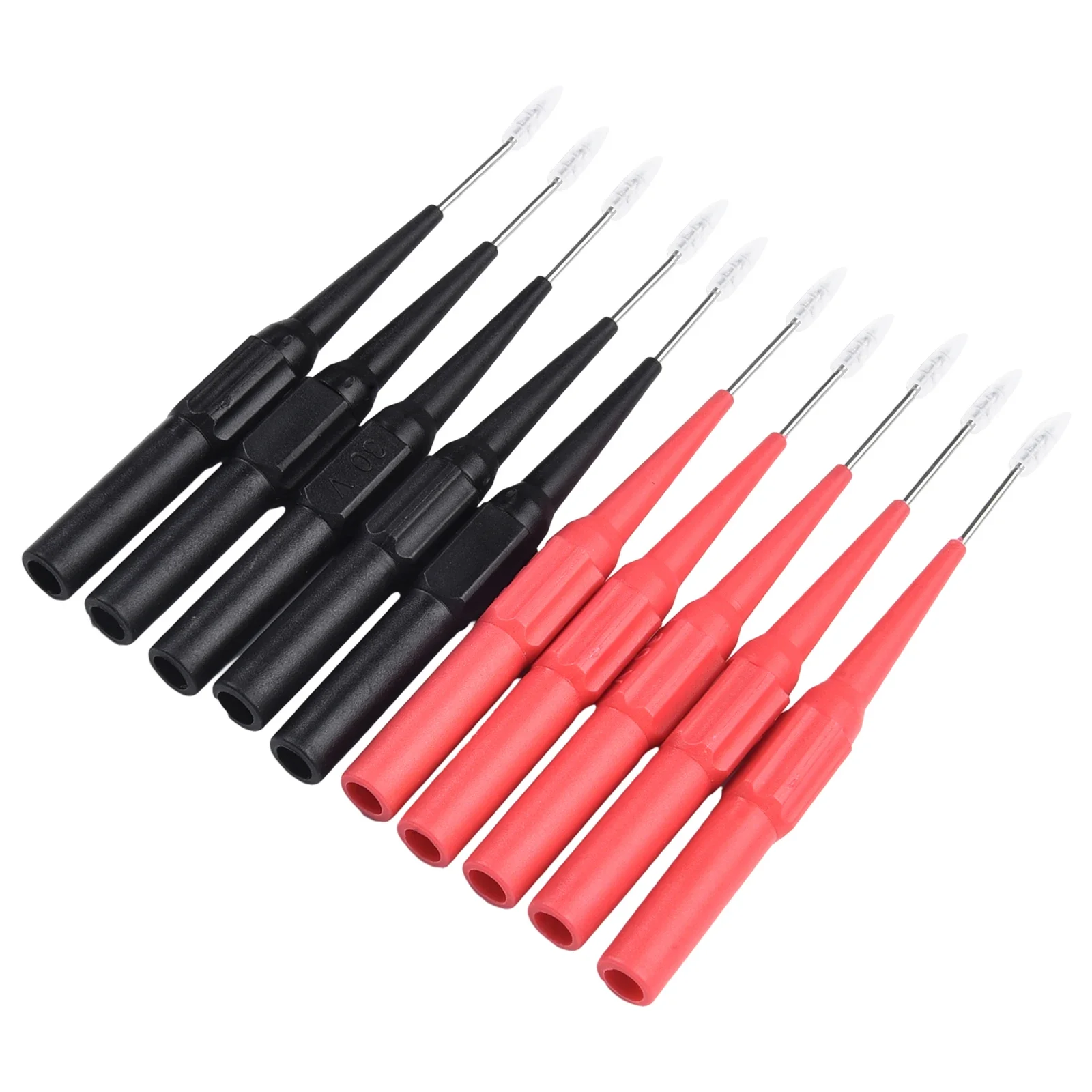 Coarse Probe Est Probe 10x/set Stainless Steel 20 X 1.0mm Needle Accessories Comes +4mm Socket Red + Black Practical