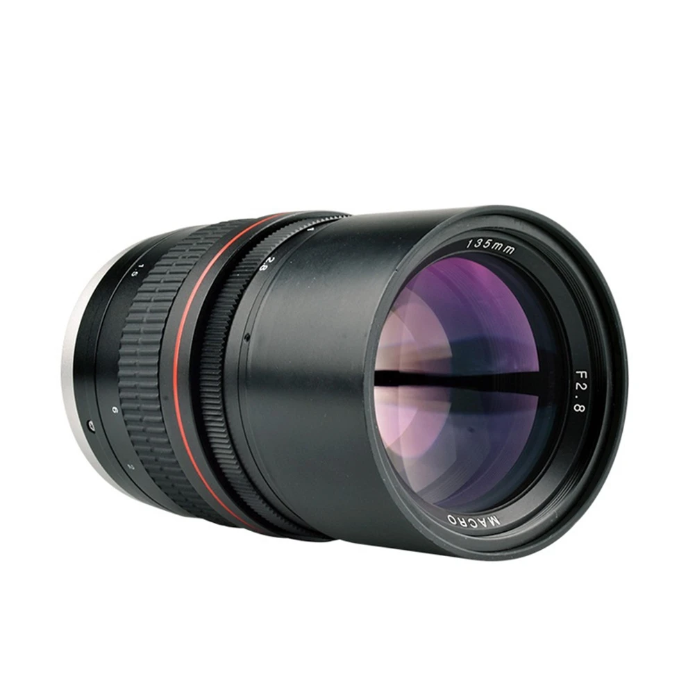 

135Mm F2.8 Full Frame Cameras Lens F2.8 Large Aperture Manual Fixed Focus Portrait Lens for Canon Cameras