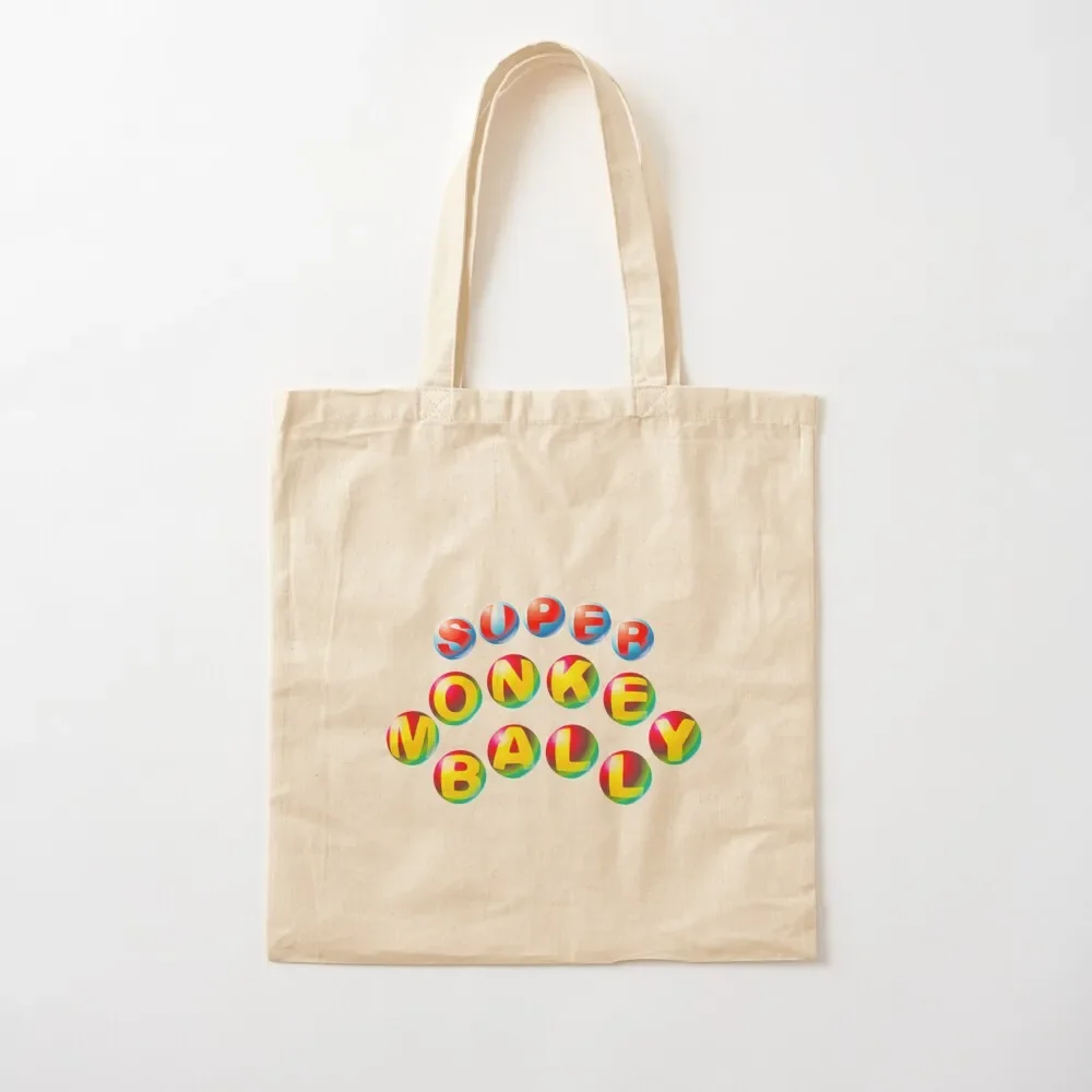 

Super Monkey Ball Logo, Logo of the Super Monkey Ball Tote Bag eco bag folding shopping trolley bag canvas bags