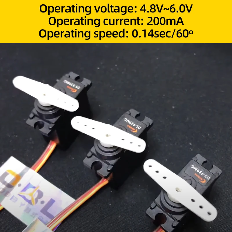 Corona DS939MG Digital Servo Metal Gear DS-939MG Micro Servo 2.5kg/0.14sec/12.5g Para RC FPV Avião Robô Carro Barco
