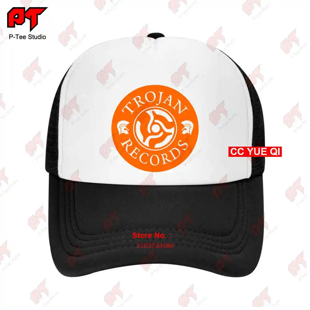 Trojan Records British Label Logo Baseball Caps Truck Cap H22W