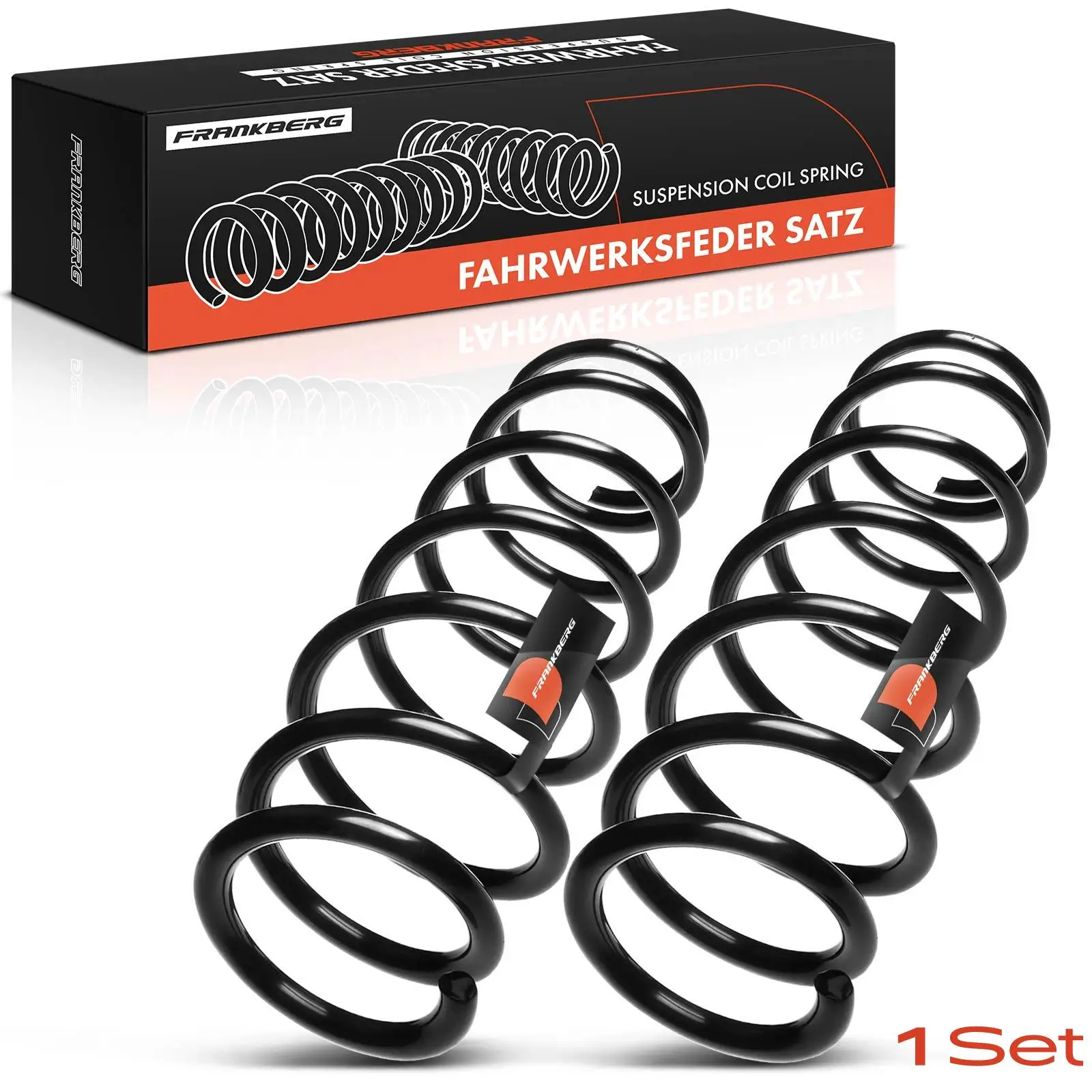 Frankberg 2x Fahrwerksfeder Vorderachse für Mazda RX-8 FE SE 1.3L 2003-2012 F15134011C F15134011B RA3484
