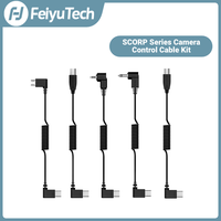 FeiyuTech SCORP 5-in-1 Camera Control Cable Kit – USB-C to Multi/Micro/Mini/DC2.5/TRS – for SCORP Mini 3 Pro/SCORP C2/SCORP 3