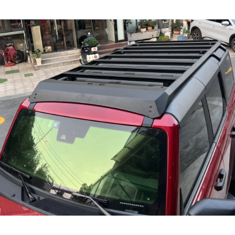 

For Ford Bronco Black Roof Luggage Accessory Offroad Roof Rack