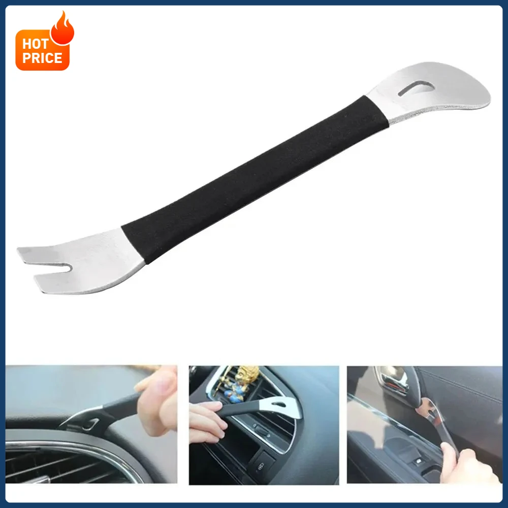 

Автомобильная пластина из нержавеющей стали, модификация автомобильной пряжки, удаление аудионавигации, центральная консоль, инструмент для внутренней дверной панели