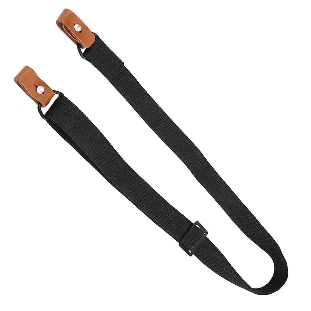 Verstellbarer Gürtel Outdoor Survival Original Gewehrriemen Airsoft Jagd Schießsport Leder Zweipunkt-AK-Gewehrriemen Jagdzubehör – Detail 8