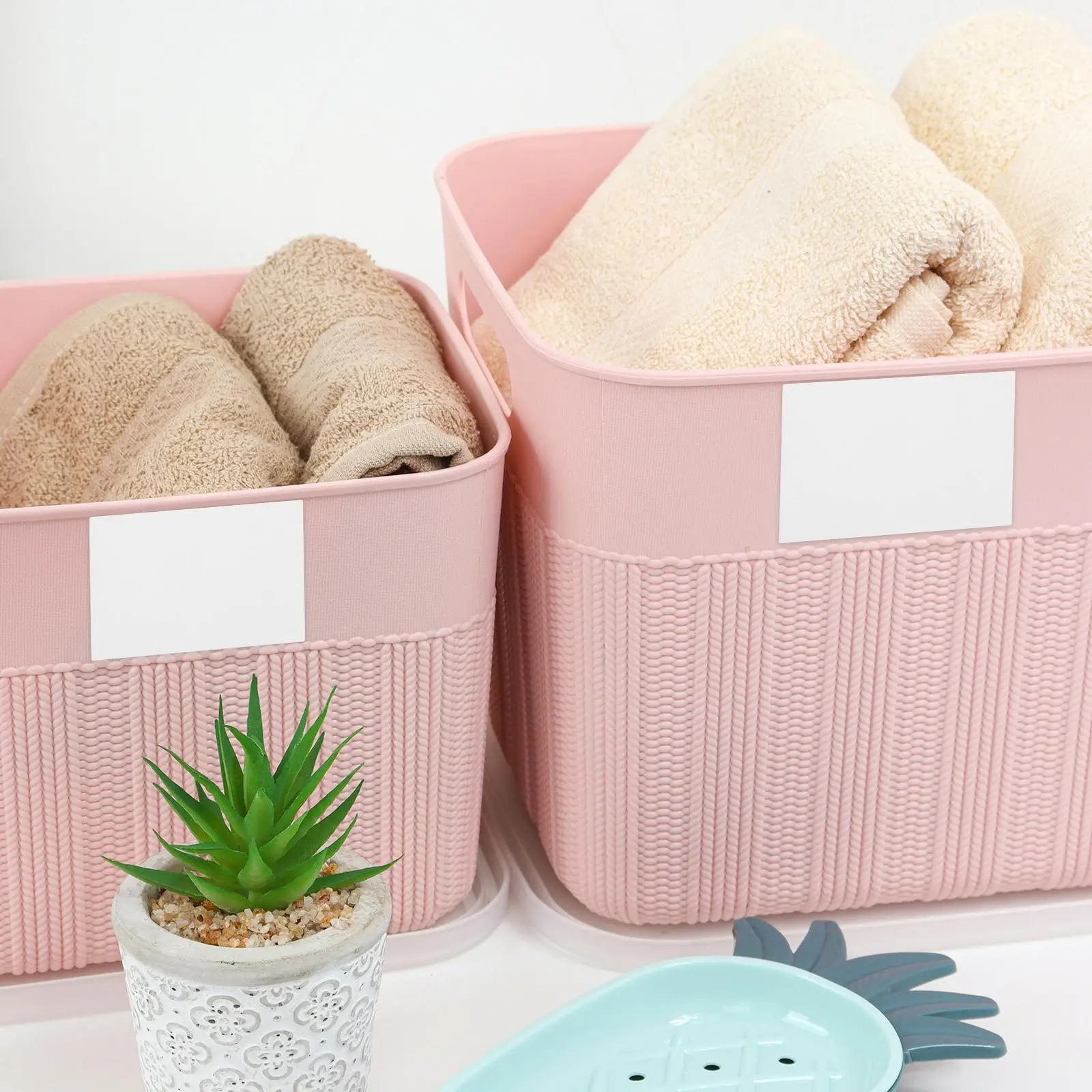 50 шт. этикетки-наклейки 6x4 дюйма матовые белые съемные для контейнеров для хранения упаковочных коробок кухонные контейнеры пластиковые бирки