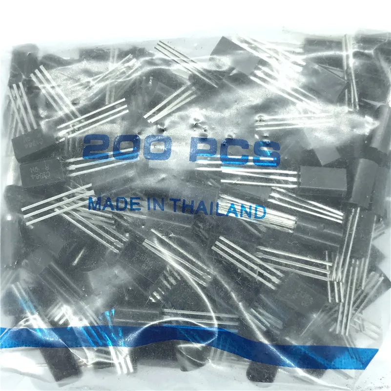 50 قطعة KSP92 A92 KSP42 A42 2SA1015 A1015 2SC1815 C1815 2N5551 5551 2N5401 5401 الصمام الثلاثي عينة TO-92