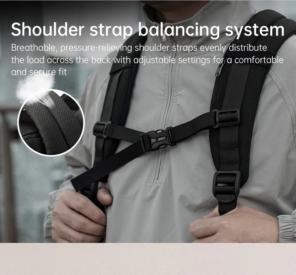 Tigernu Reiserucksack Herren Handtaschen Laptop-Rucksack für 17-Zoll-Laptops Schultertasche Reisetasche 3-in-1-Taschen für Herren Schultaschen Rucksack – Detail 12