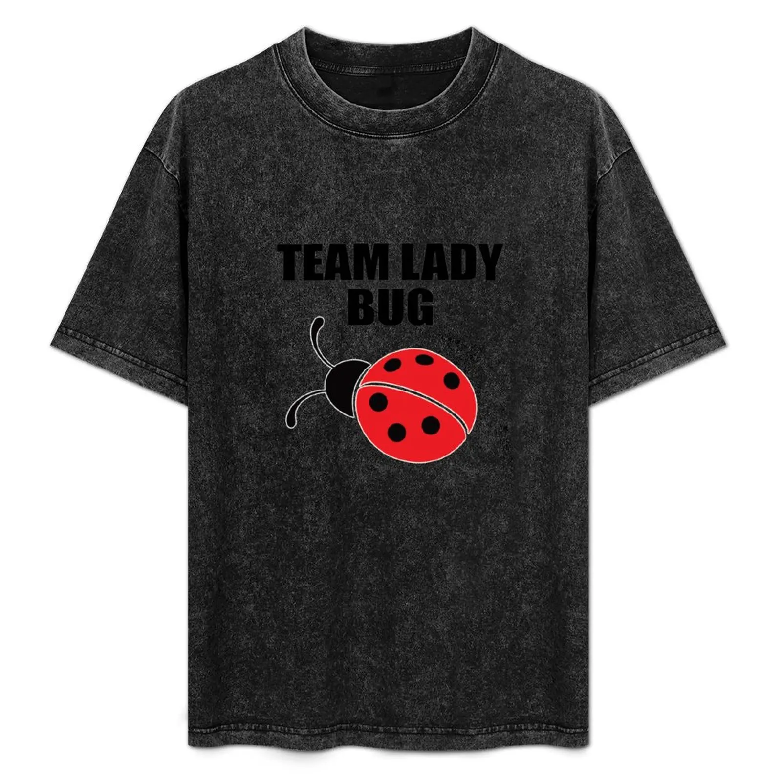 Team Ladybug T-Shirt tops cotton graphic tees shirts men