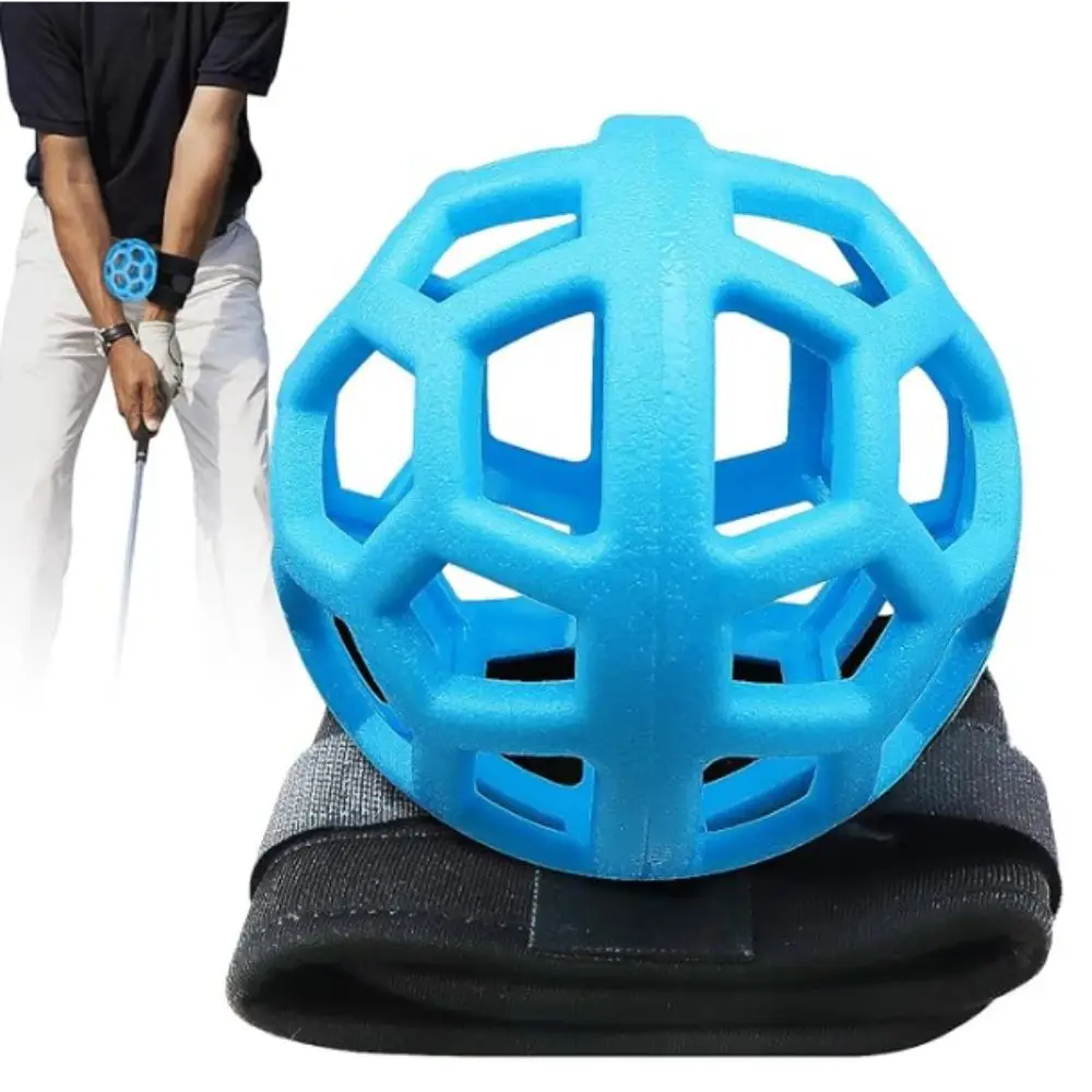 

Training Aid Golf Trainer Ball Straight Arm Posture Correction Golf Swing Trainer Wrist Strap Skill Enhance Golf Smart Ball