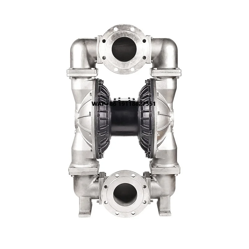 High Pressure Pneumatic Double Diaphragm Pump for Automotive Chemical Oil Emulsion Conveyance OEM Customized Support