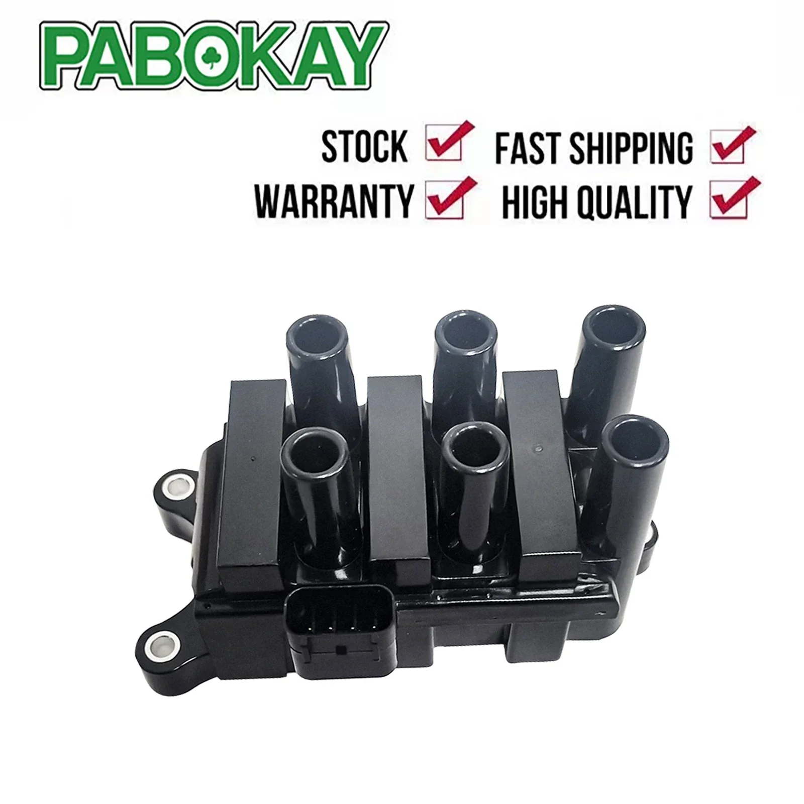

1 Piece x For Ford Mercury Ignition Coil 4 Pins C1312 DG485 DG532 FD498 FD498T 5C1124 DG485 1F2U12029AC 1F2Z12029AC 5F2Z12029AD