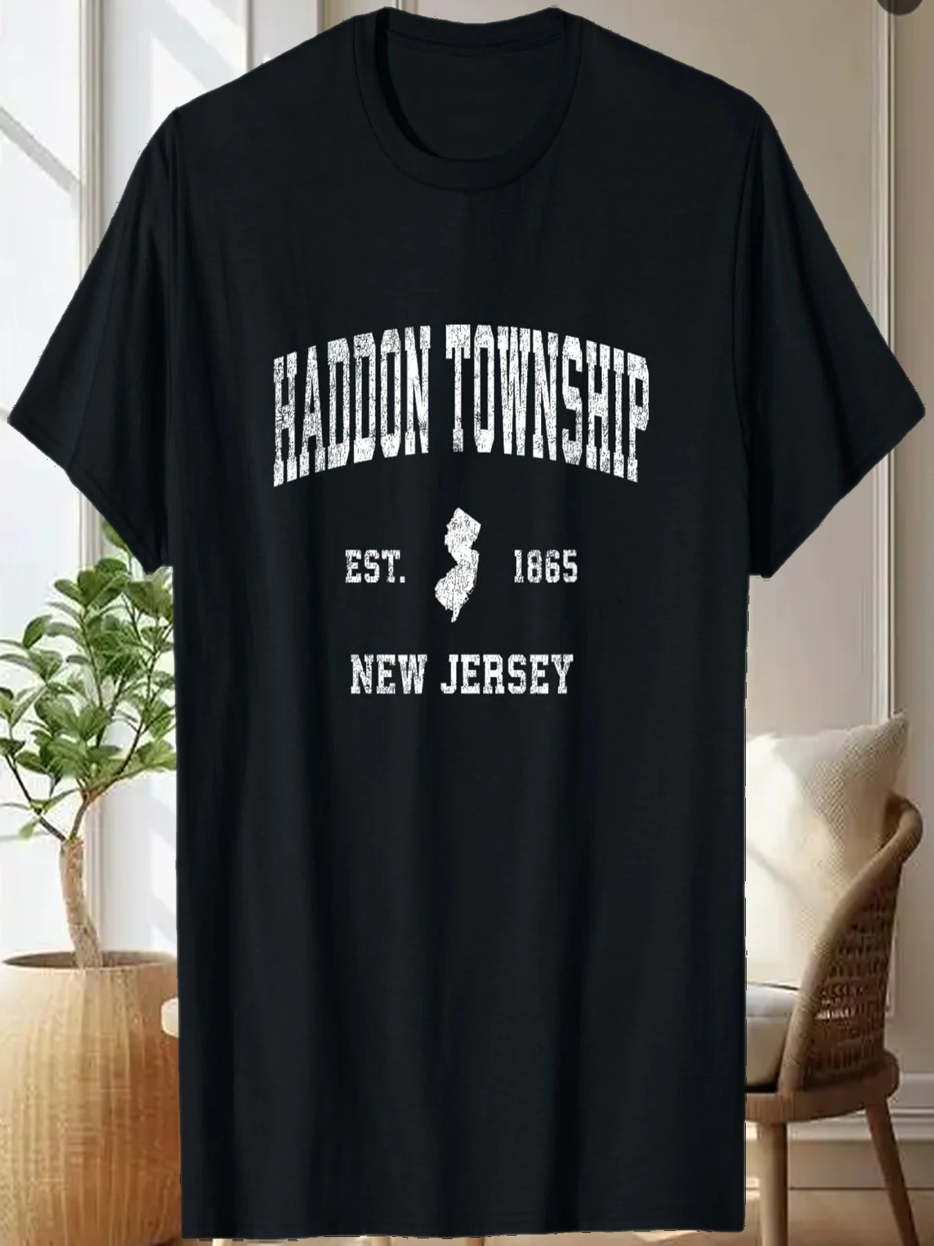 

Haddon Township New Jersey NJ Винтажная спортивная футболка с спортивным дизайном