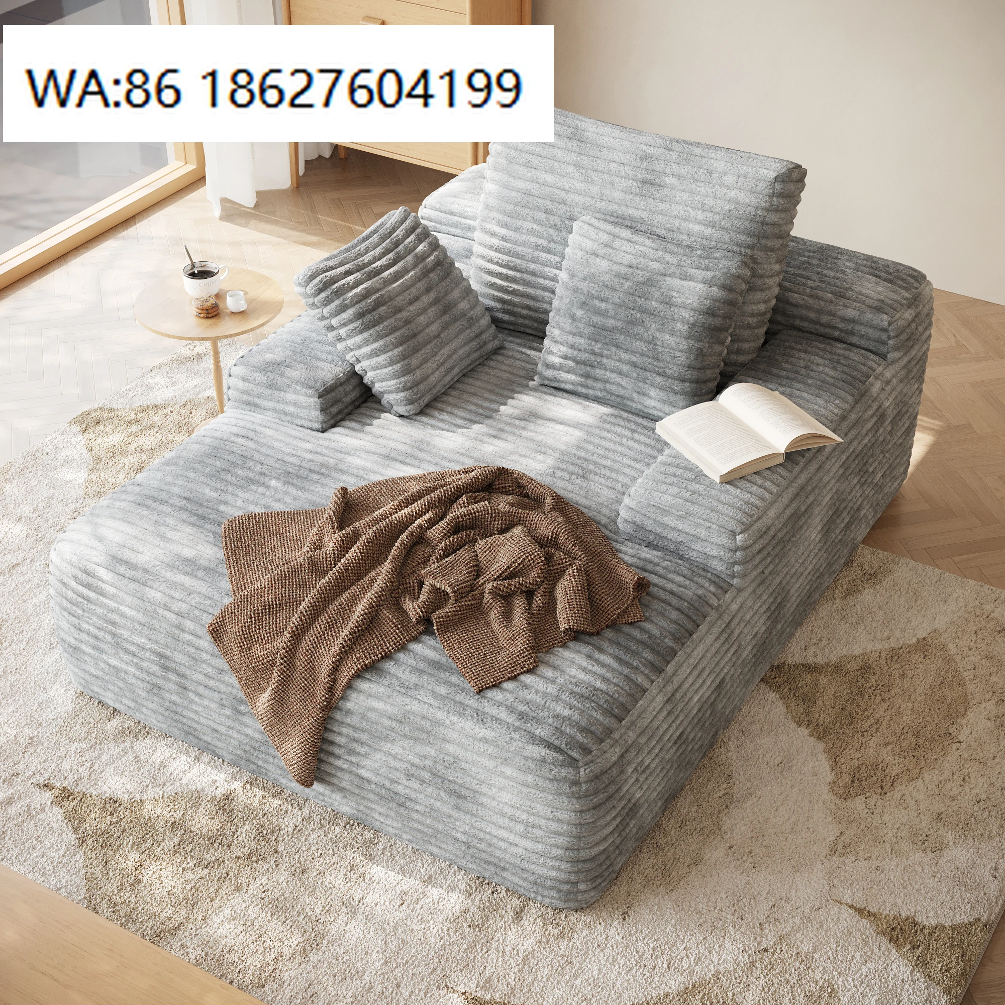 

Диван-кровать-реклайнер из вельвета серого цвета, сжатый, вакуумной упаковки, для гостиной, в наличии, прямая поставка