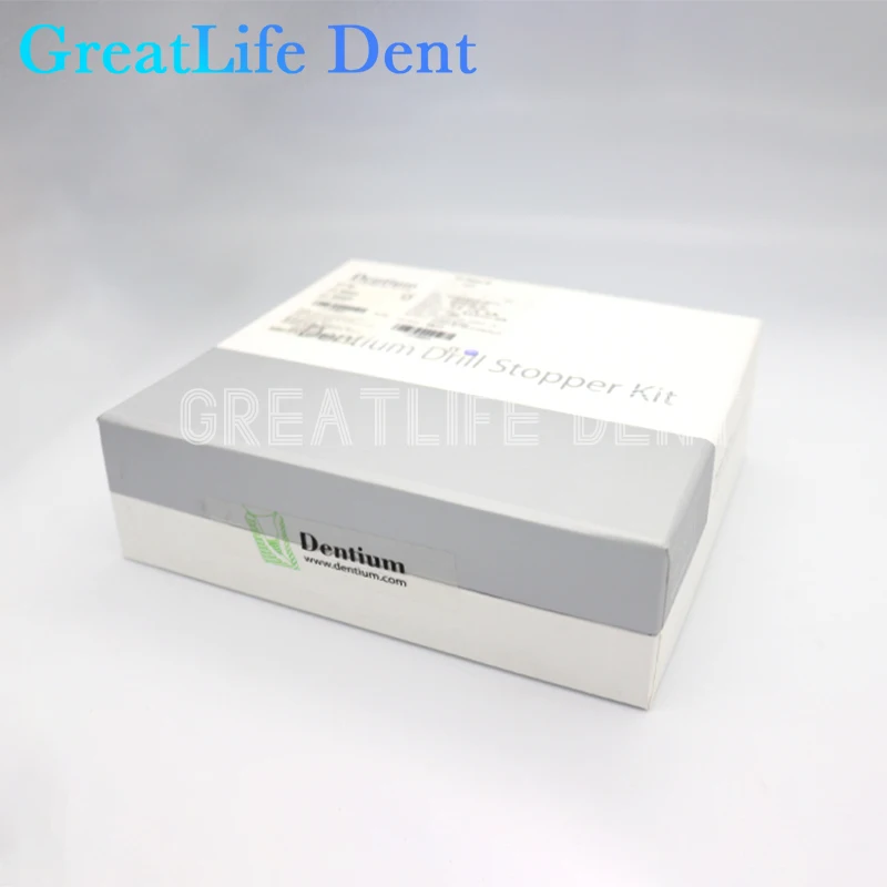 GreatLife 100% Original Surgery Instrument Kit Implantium Tool Dentium Implant Integral Stopper Drills Dental Drill Stopper Kit