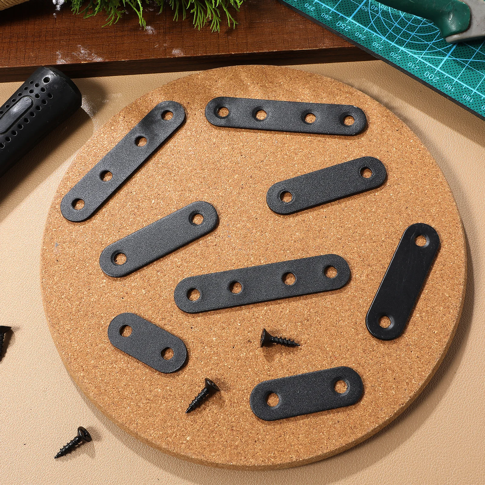 

Stainless Steel Corner Brackets Flat Brace Plates Metal Mending Plates For Wood Repair Brackets Wall Wood Support Hardware