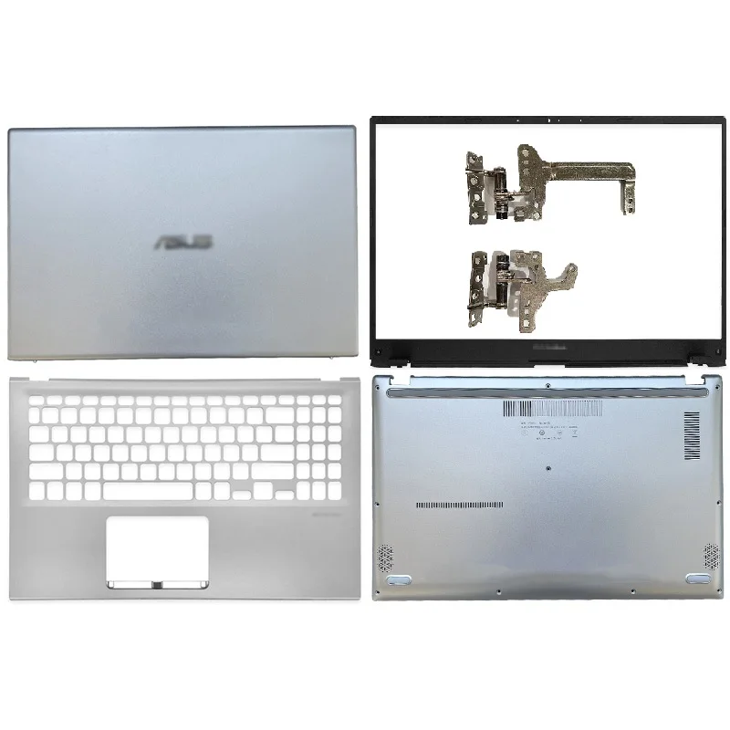 

NEW Laptop For ASUS VivoBook X512 X512J X512F F512 V5000F LCD Back Cover/Front Bezel/Hinges/Palmrest/Bottom Case Computer Case