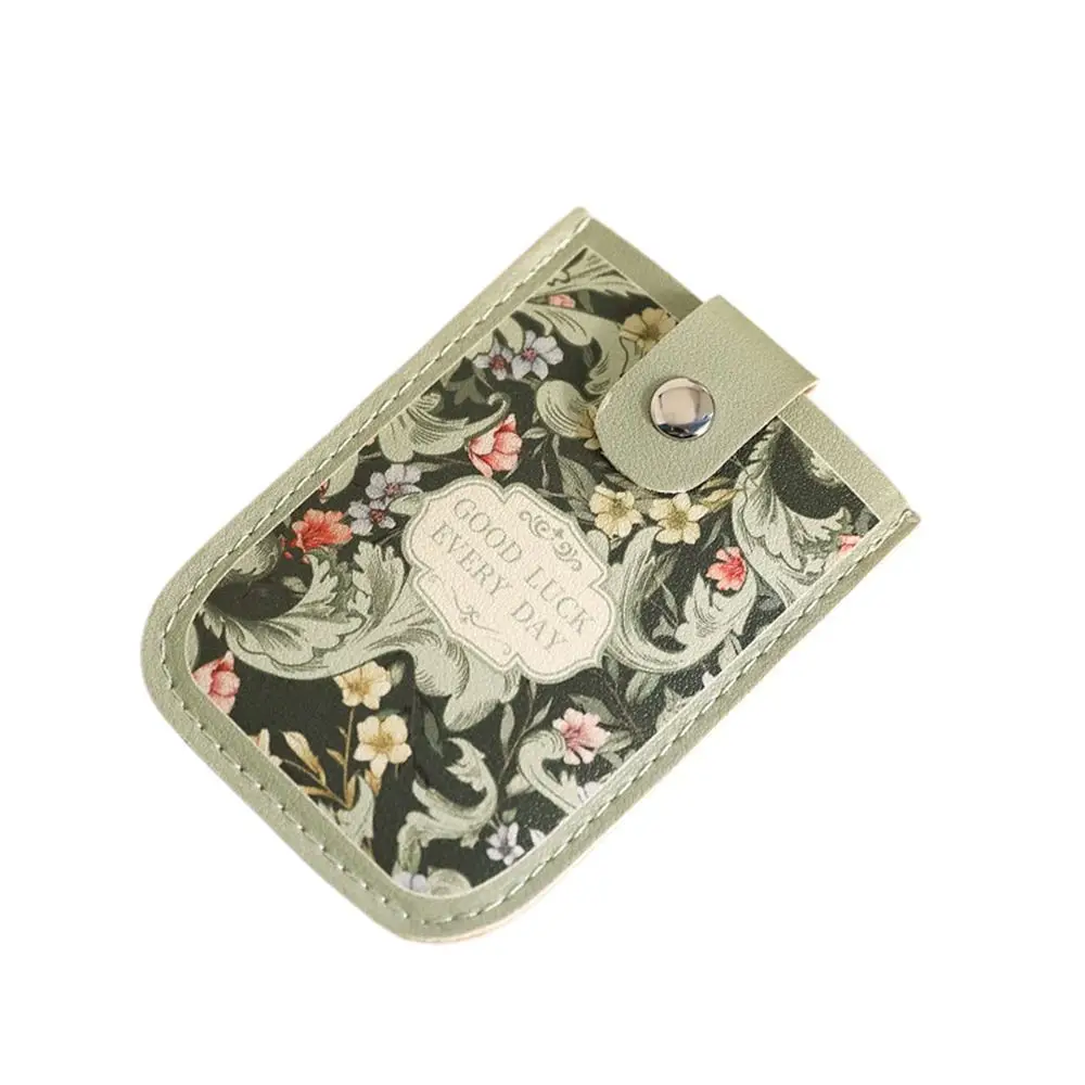 

Ламинированный скрытый мини-кошелек для карт, выдвижной тип RFID-блокировки, держатель для удостоверений личности, искусственная кожа, 5 карманов для карт, мужские кошельки из искусственной кожи