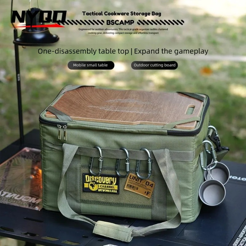 

New outdoor multi-functional camping tactical storage bag - camping portable hand-held equipment bag camping equipment