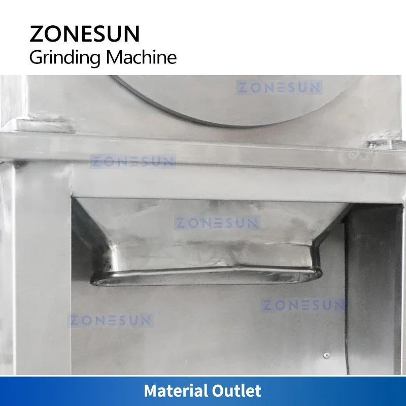 ZONESUN Chili Powder Grinder Ultra Fine Powder Grinding Machine Chili Mirchi Making Equipment ZS-PGM320