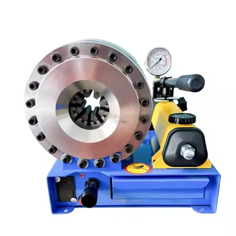 

Manual Hydraulic Pipe Press Household High Pressure Oil Pipe Explosion-proof Pipe Brake Pipe Crimping Machine with 7 molds
