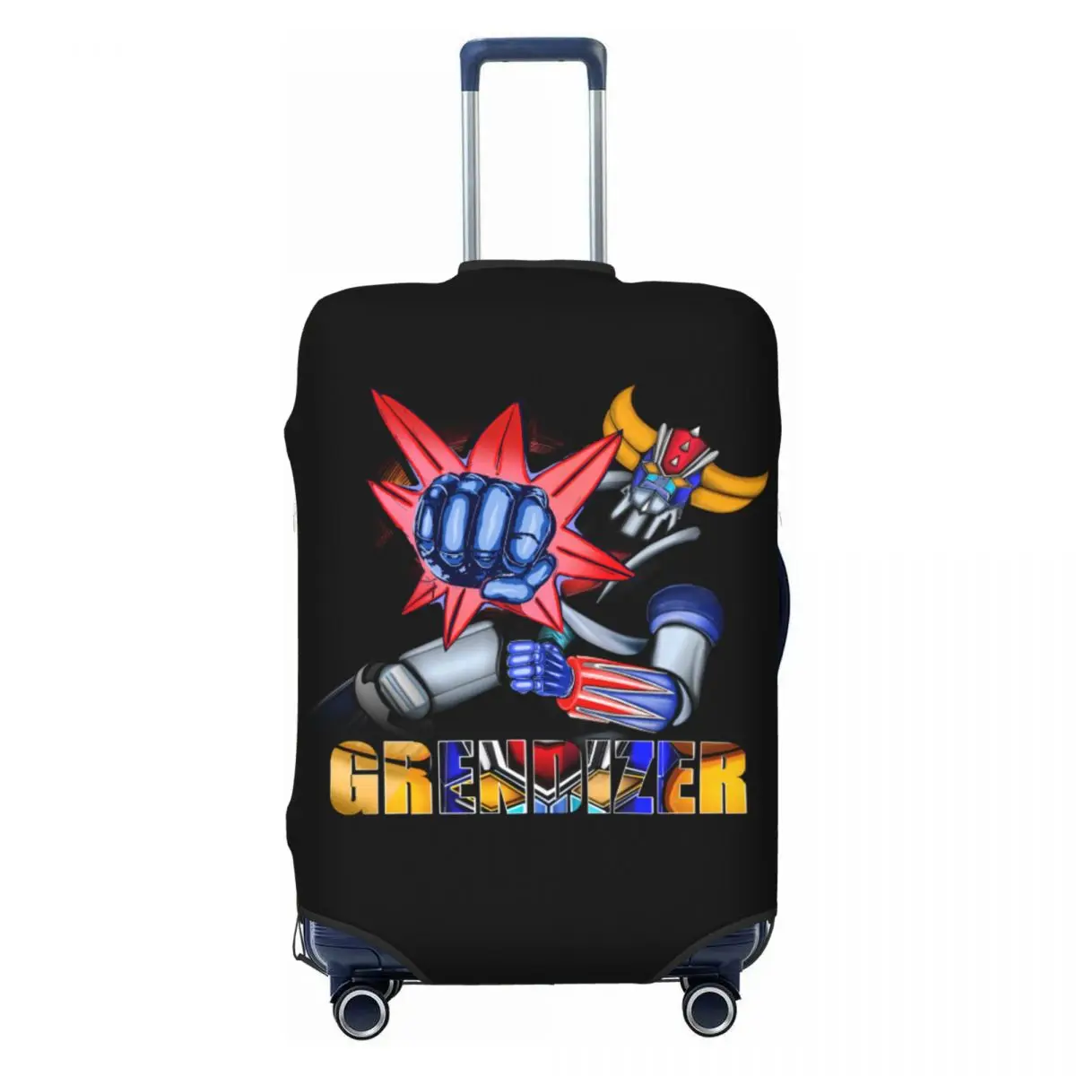 

Custom UFO Robo Grendizer Anime Luggage Cover Elastic Mazinger Z Manga Travel Suitcase Protective Covers Suit For 18-32 inch