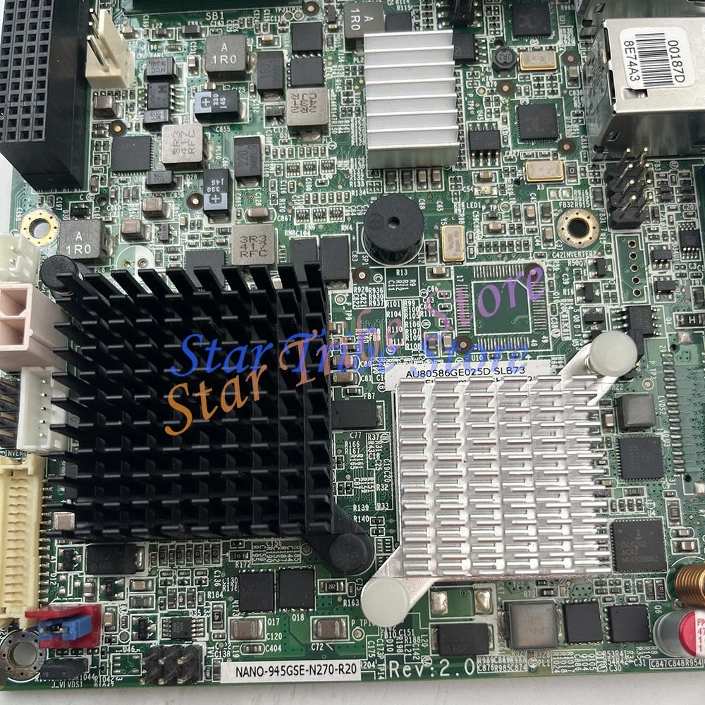 NANO-945GSE-N270-R20-REV: 2.0 Embedded Motherboard