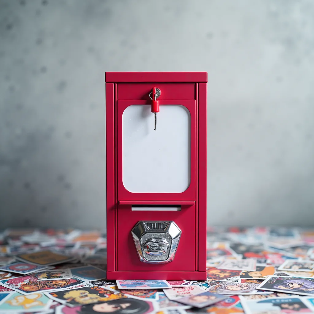 2026 Hot Mini Anime Card Vending Machine Hot Selling Tattoo Sticker Vending Machine Customized Toy Vending Machine for Business