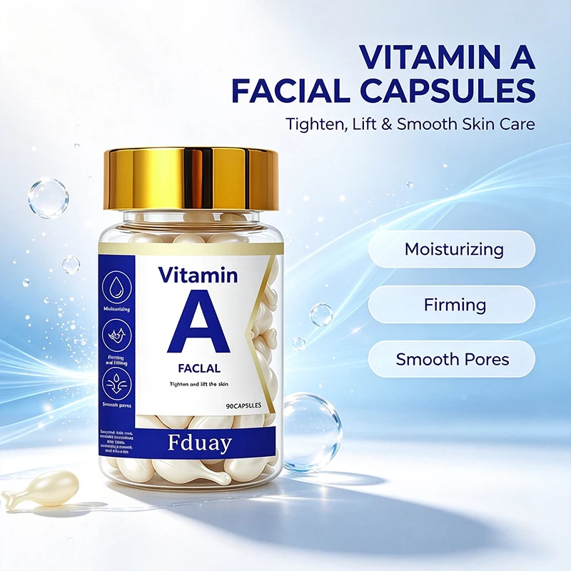 Moisturizing & Firming Skincare Capsules, Tighten, Lift and Smooth Pores