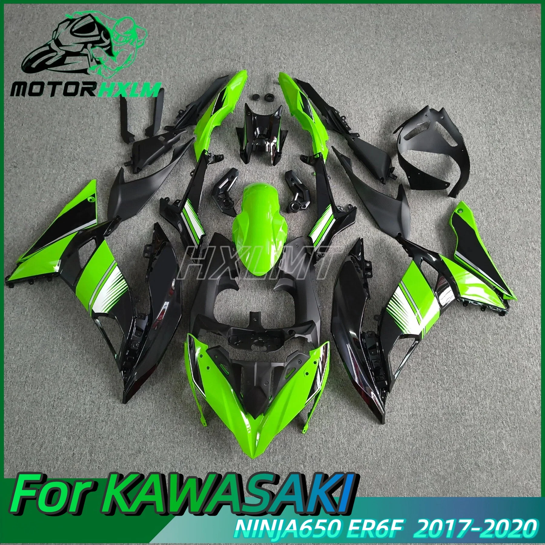 Motorcycles Fairings For Kawasaki Ninja650 ER6F EX650 2017 2018 2019 Protective Fairing Kit Ninja EX 650 ER-6F Bodywork Shell