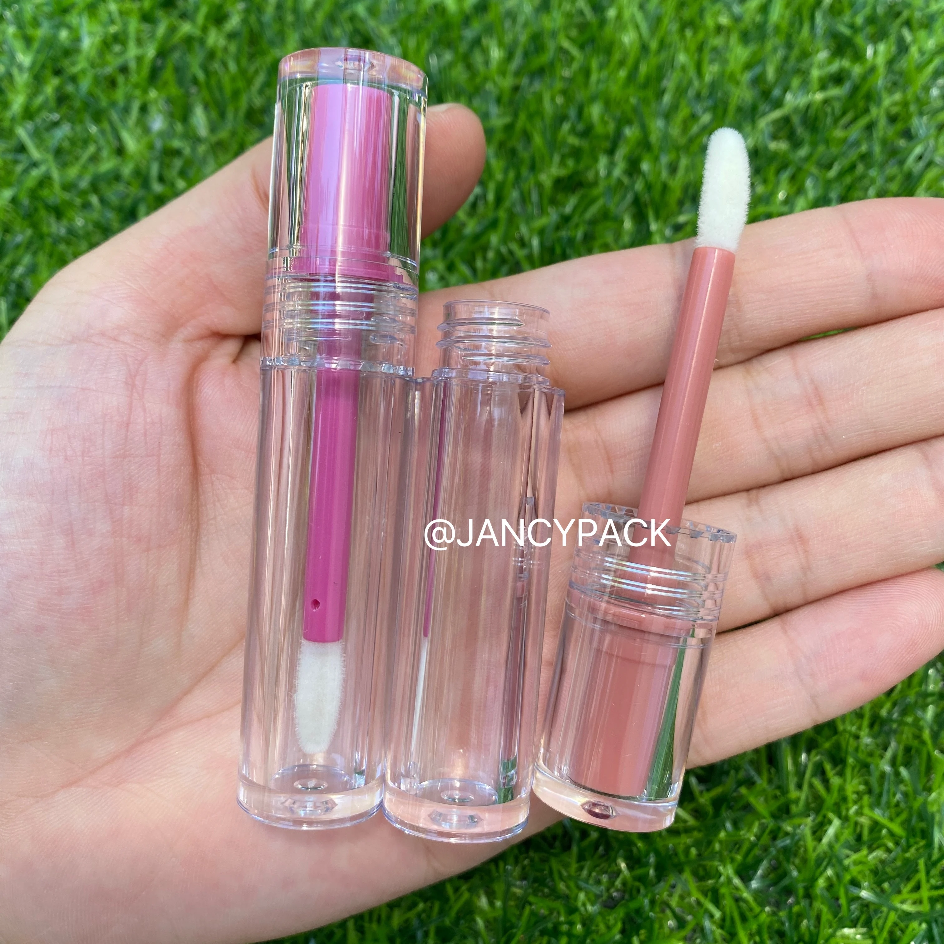 

3ml full clear Lip Gloss Tube Container Clear Lip Balm Sample Cosmetic DIY Empty Tubes Lipstick Refillable Bottles Vials