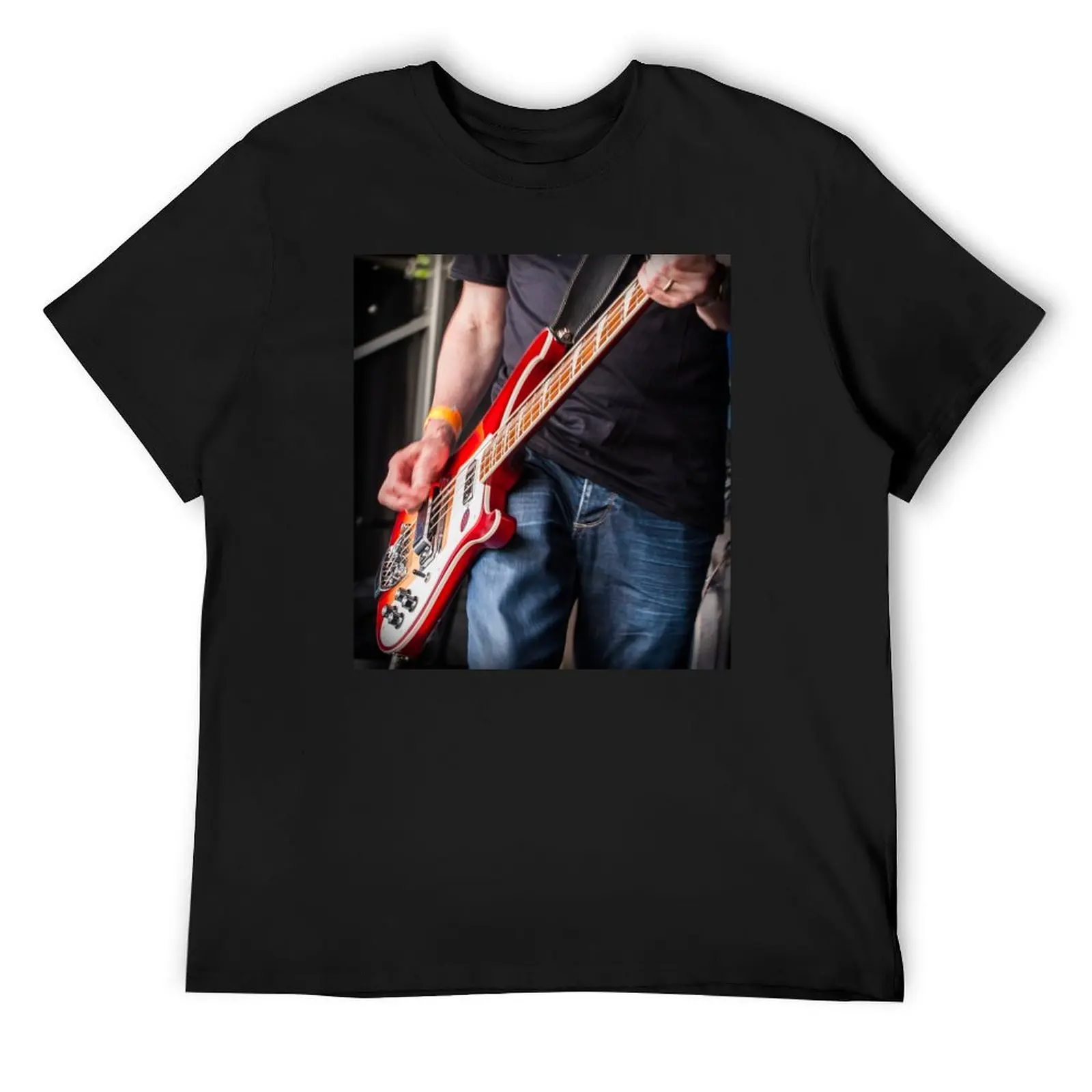 

Rickenbacker bass T-Shirt man clothes oversized cheap stuff essential t shirt fruit of the loom mens t shirts