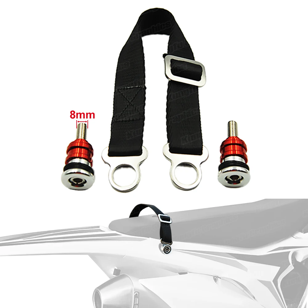

JY Racing Rear Lift Strap Pull Belt Ramp Towing for Honda CRF Suzuki RMZ KX KXF Enduro Dirt Bikes Off Road Motocross