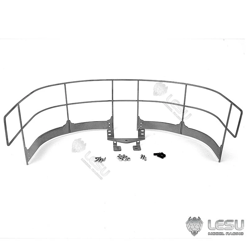 RC 1/14 Metall-Schutzzaun für Tamiya Hydraulikbagger Lader Muldenkipper für SCANIA MAN VOLVO Anhänger Kipper DIY-Teile – Detail 2