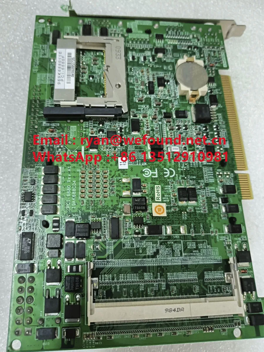 PCI-6880F Half-sized SBC with VGA/LCD/LVDS/Giga LAN/USB 2.0/SATA and SSD PCI-6880