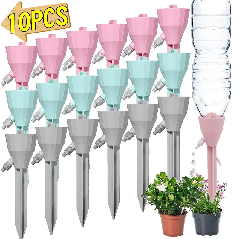 Automatic Watering Device Adjustable Plant Waterers Drip Irrigation Kits Gardening Flowers Plants Automatic Waterer Gadgets