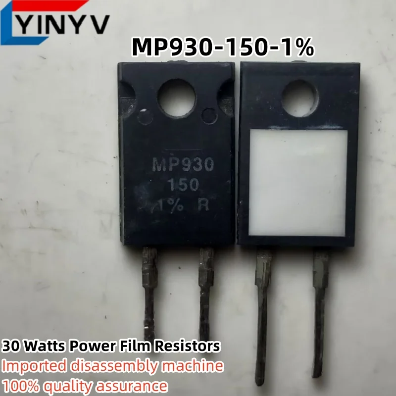 2PCS MP930 MP930-470-1% MP930-400-1% MP930-250-1% MP930-150-1% TO-220 30Watts Power Film Resistors  100% quality assurance