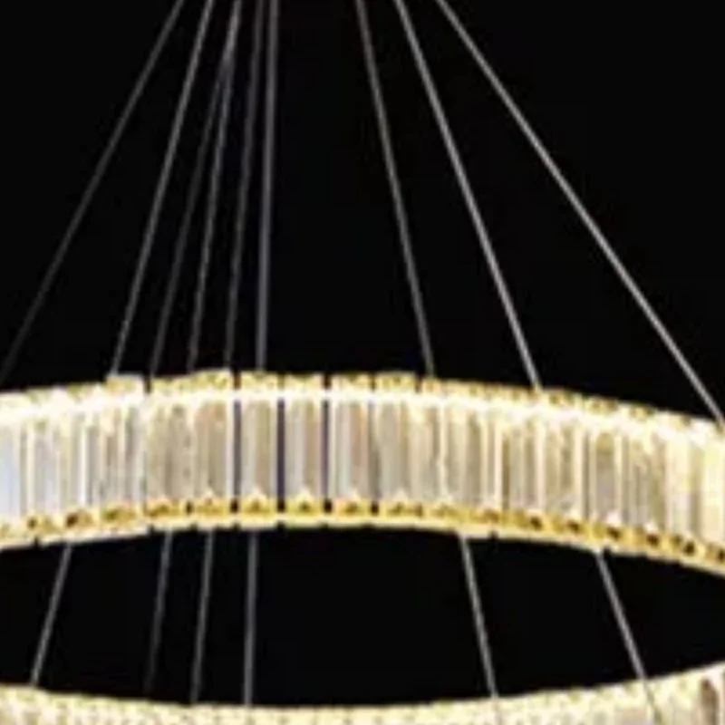 Nowoczesne luksusowe lampy sufitowe LED z kryształami, oświetlenie do salonu i jadalni, żyrandol dekoracyjny, lampa, oświetlenie wewnętrzne.