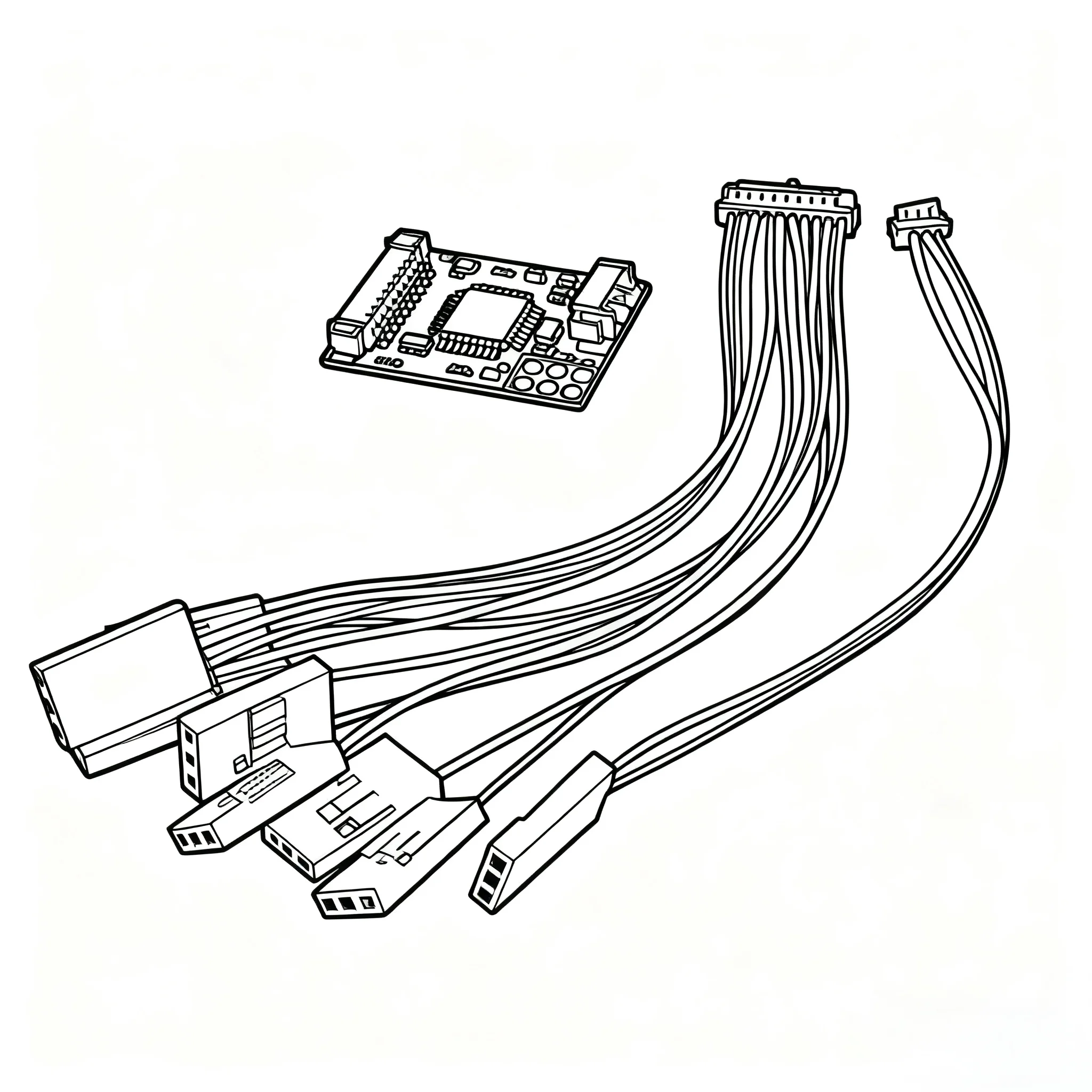 HanNiu PPM التشفير فك ل PX4 pixhawk2.4.8 وحدة تحكم في الطيران 8 قناة PPM التشفير V1.0 لاستقبال RC #1