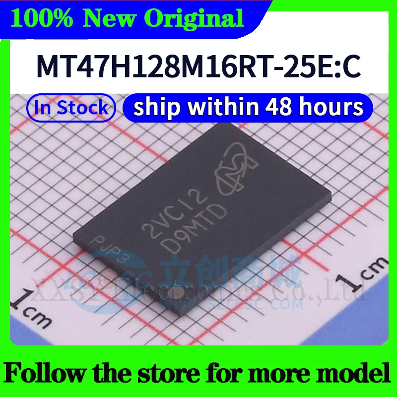 

MT47H128M16RT-25E:C High quality New