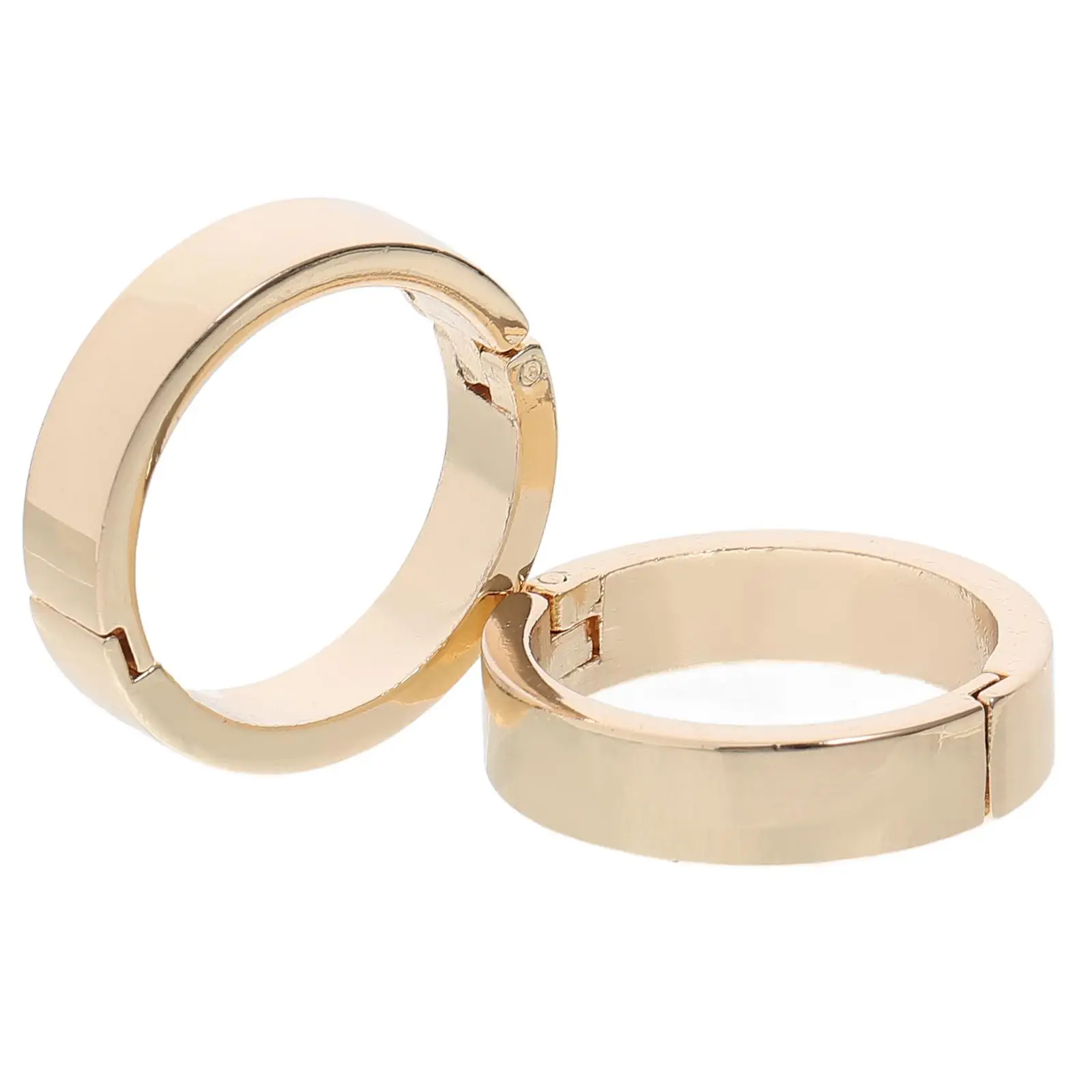 2Pcs Calendar Binding Rings Metal Loose Leaf Large Desk Elegant Design Easy Operation Multipurpose Solution Book Binding