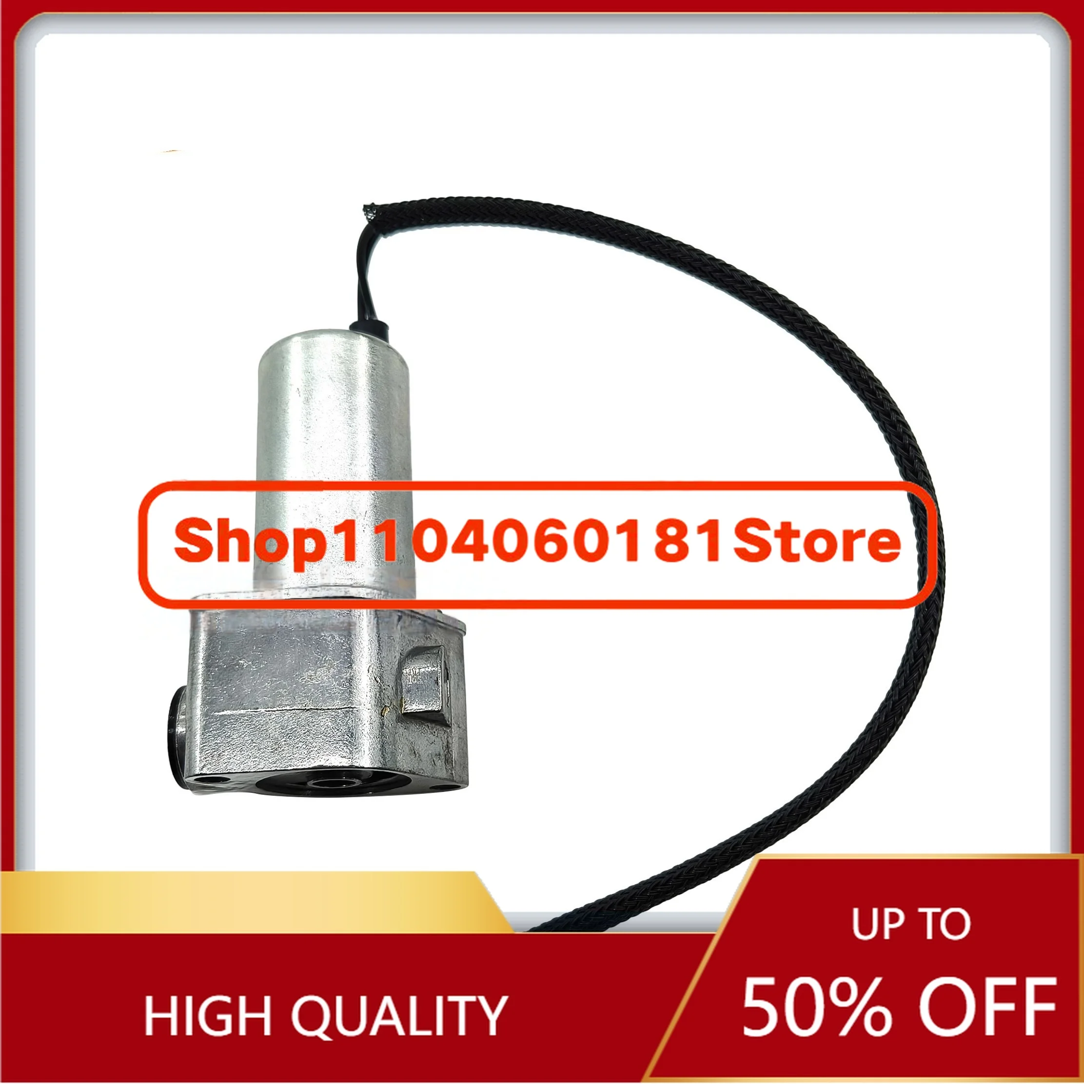 วาล์วโซลินอยด์แบบหมุนสำหรับรถขุด วาล์วปั๊มแบบหมุน ควบคุมด้วยระบบอิเล็กทรอนิกส์ วาล์วแบตเตอรี่ PC200-6 200-7 ลดราคาพิเศษ