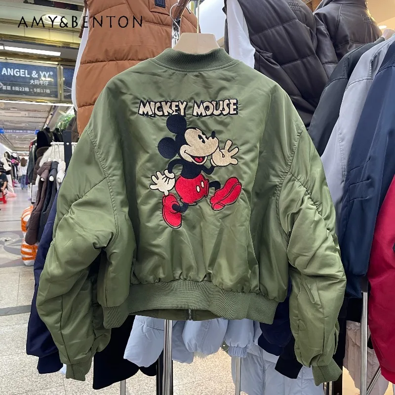 vetements-pour-femmes-haut-noir-veste-de-baseball-nouveau-design-unique-sens-automne-hiver-unique-distinctif-coton-rembourre-manteau-vetements-d'exterieur