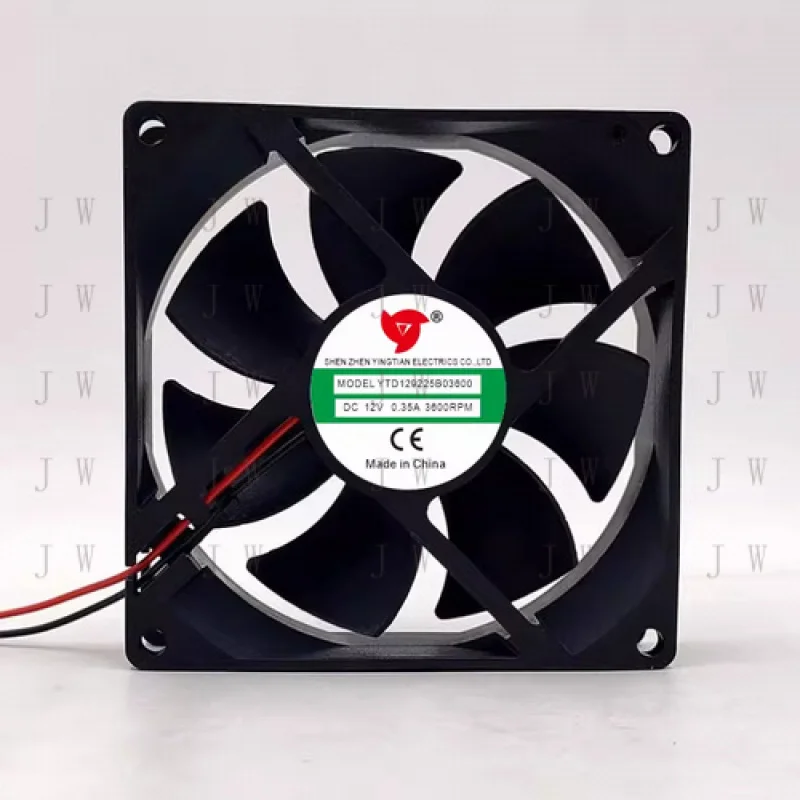 

DDZ for YINGTIAN YTD129225B03600 DC12V 0.35A 2-wire cooling fan
