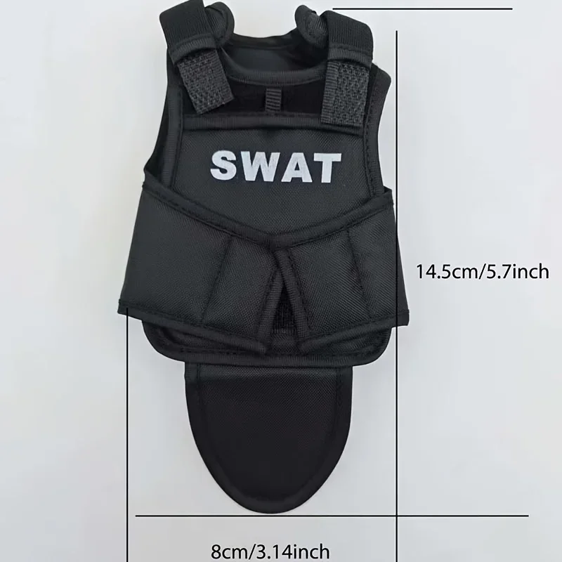 Figurka żołnierza w skali 1/6 Akcesoria odzieżowe SWAT Taktyczna kamizelka balistyczna do wojskowej kolekcji 12 cali
