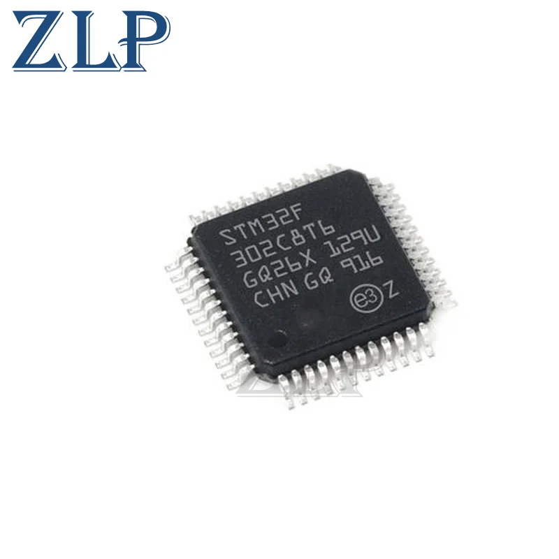 diy electronic kit IC New original STM32F302C8T6 32F302C8T6 LQFP48 single chip microcomputer STM32F302C8T6TR