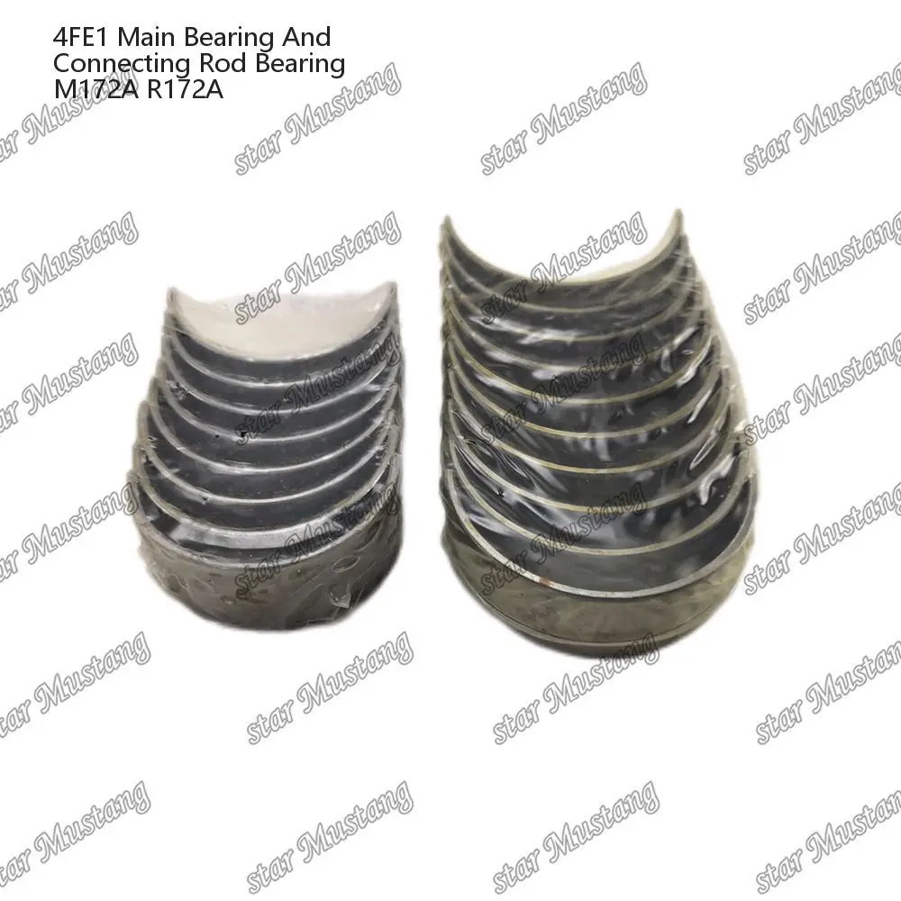 

4FE1 Main Bearing and Connecting Rod Bearing M172A R172A Suitable For Isuzu Engine Parts