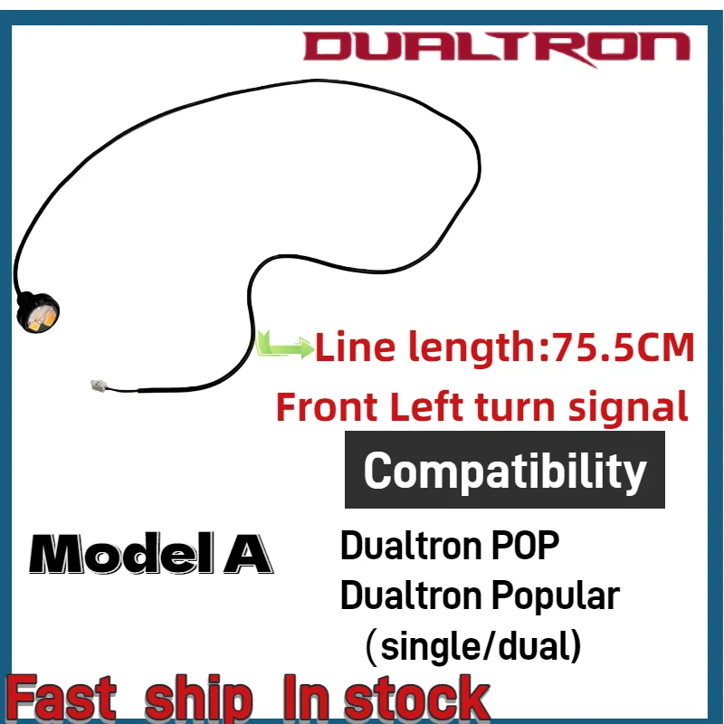 Original Parts Dualtron front Right and Left  Turning Light for DUALTRON POP/POPULAR (SINGLE MOTOR & DUAL MOTOR) Spare Parts