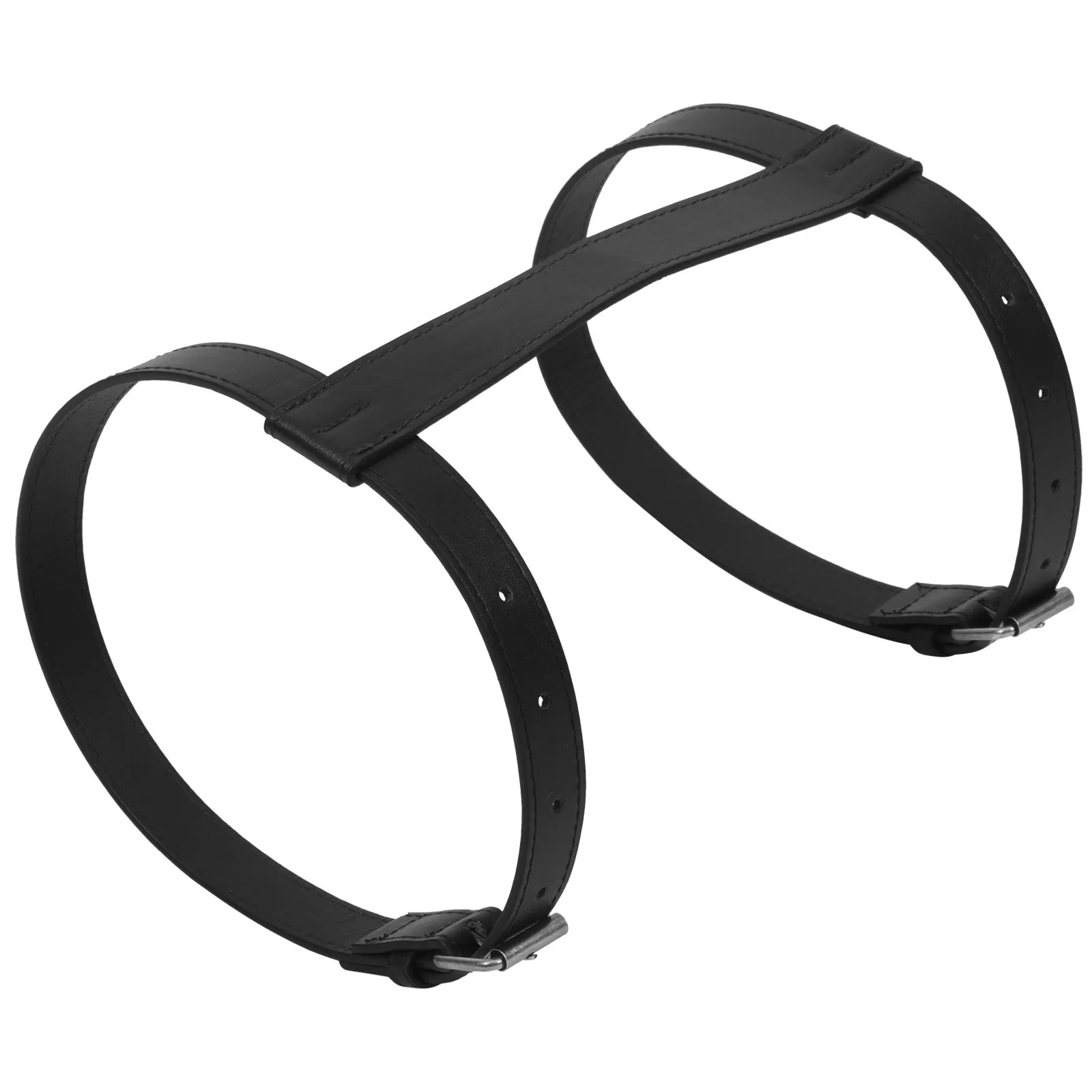 Outdoor Blanket Strap Pu Portable Camping Picnic Mat Carrying Strap Travel Rug Bedroll Belt For Beach Floor